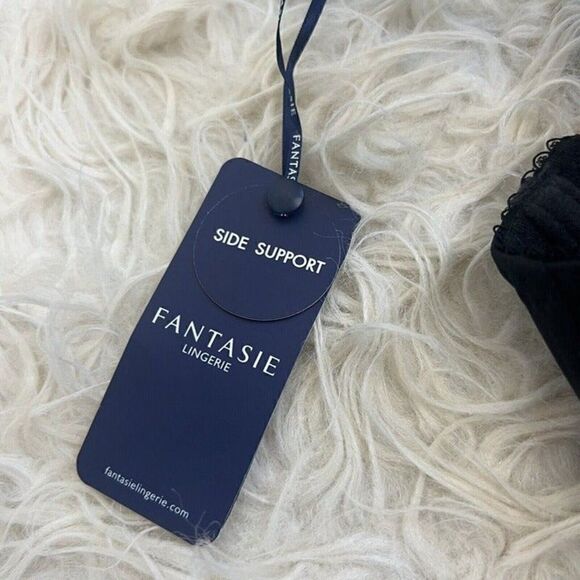 Fantasie BLACK Alex Underwire with Side Support Bra Size 32DD Lace Coquette NWT - Picture 12 of 12